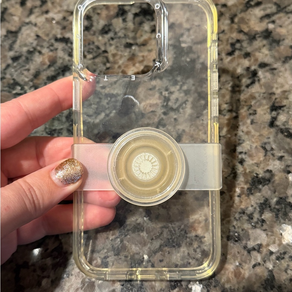 Clear Protective Phone Case with Stand